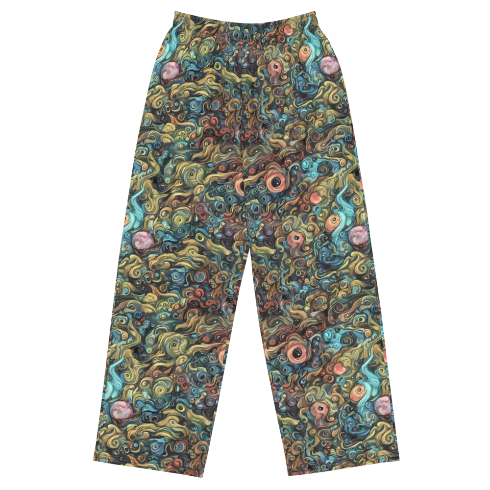 Tidal Vision on Wide-Leg Pants — Front