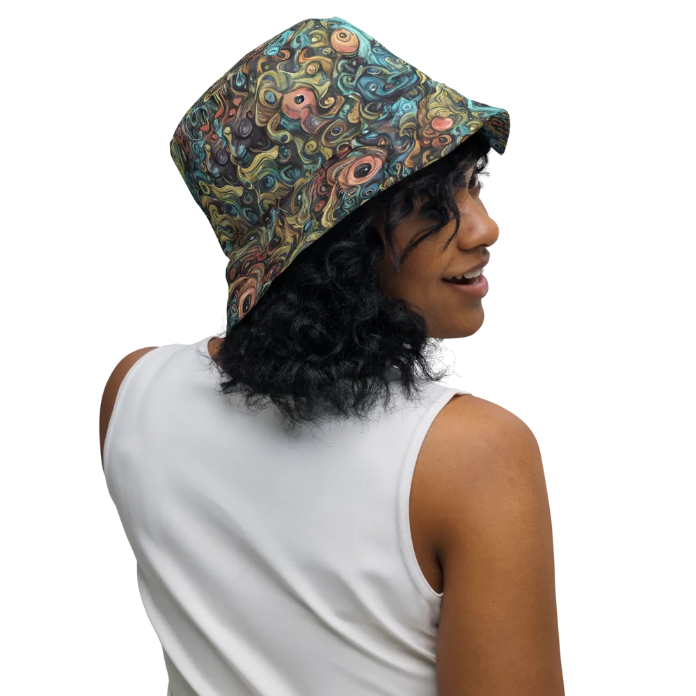 Tidal Vision on Reversible Bucket Hat — Right Outside