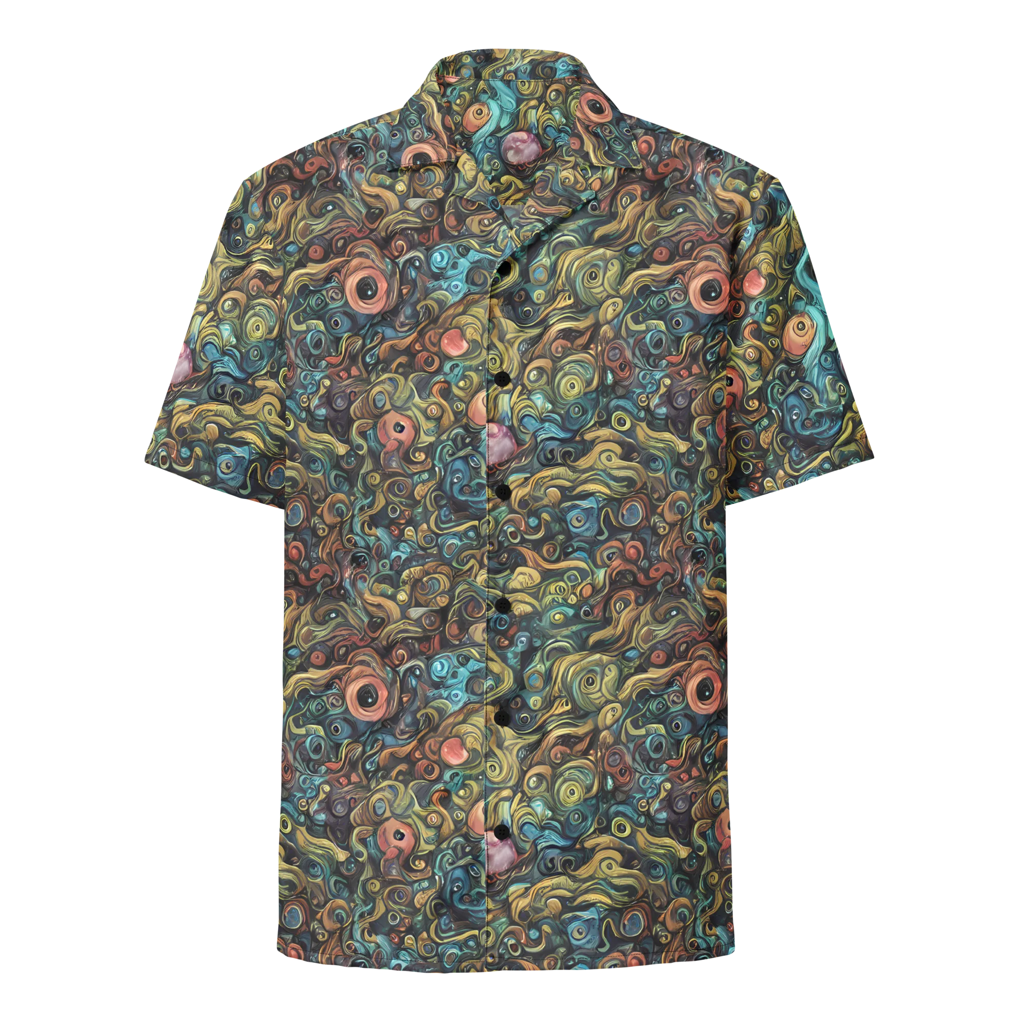 Tidal Vision on Button Shirt — Front