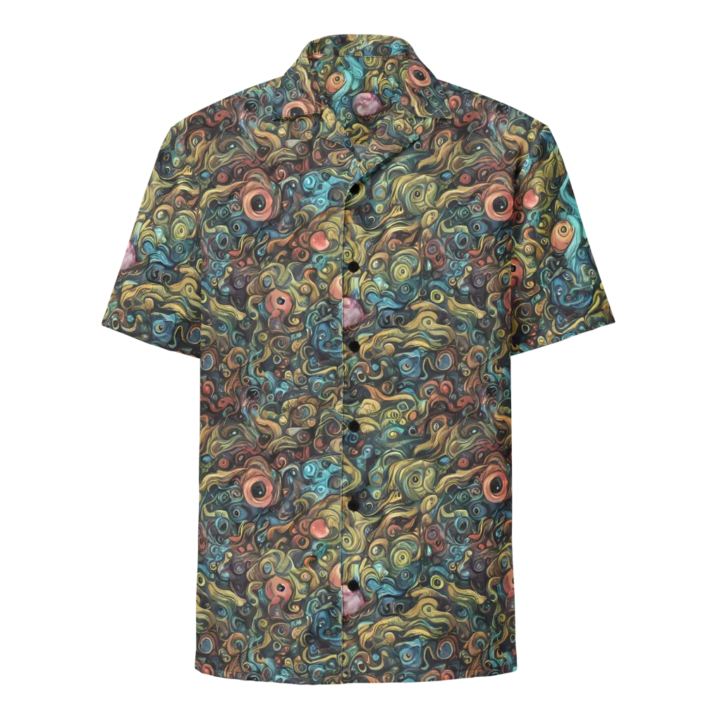 Tidal Vision on Button Shirt — Front