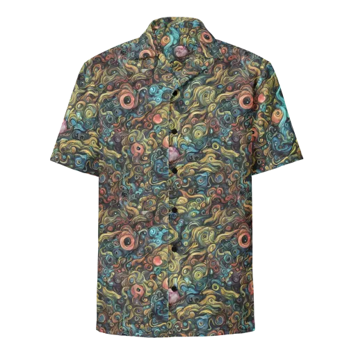 Tidal Vision on a Button Shirt