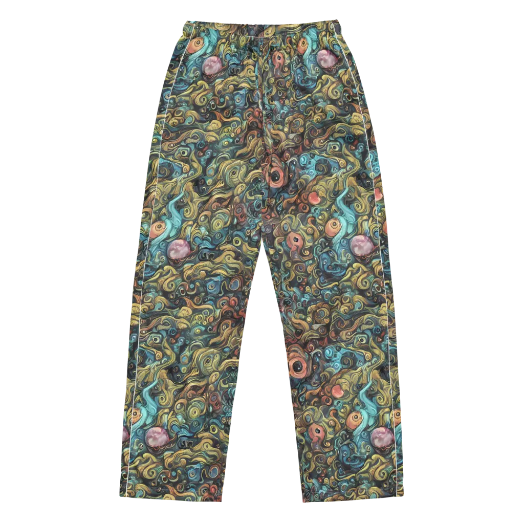 Tidal Vision on Women's Pajama Pants — Front