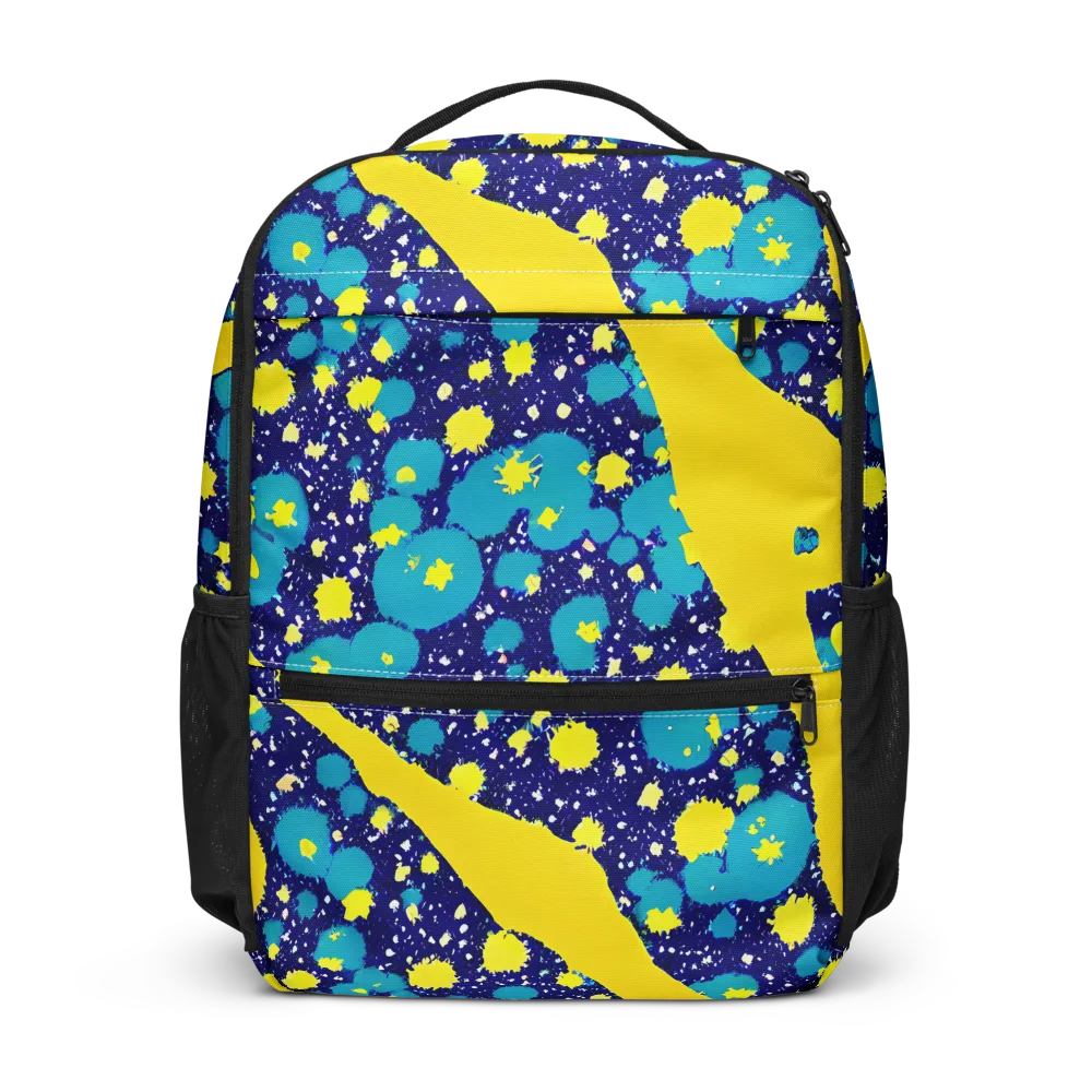 Starburst Splash on Utility Backpack — Front