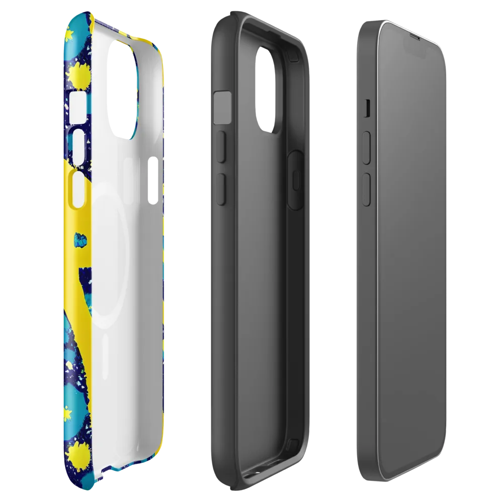 Starburst Splash on MagSafe Tough Case for iPhone® — Front