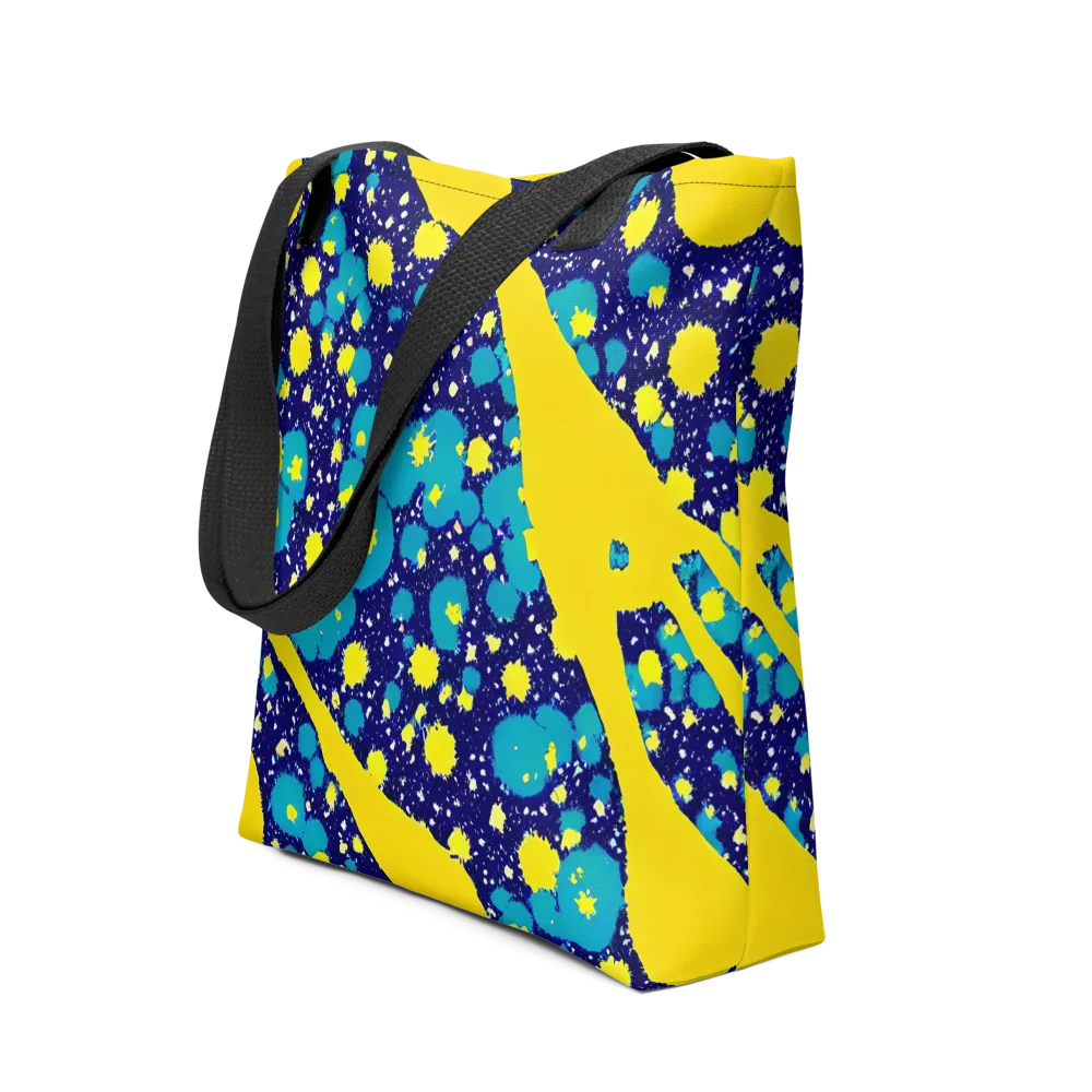 Starburst Splash on Tote Bag — Front