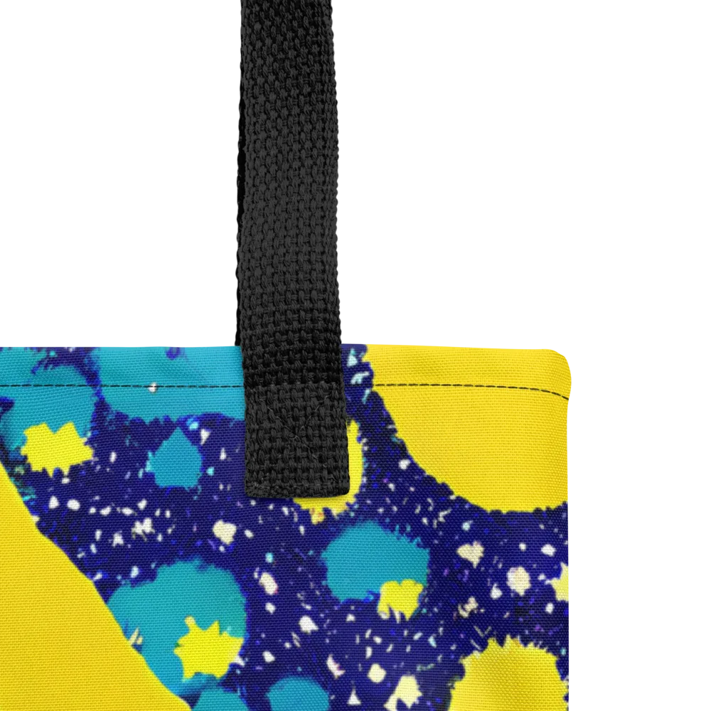 Starburst Splash on Tote Bag — Product details