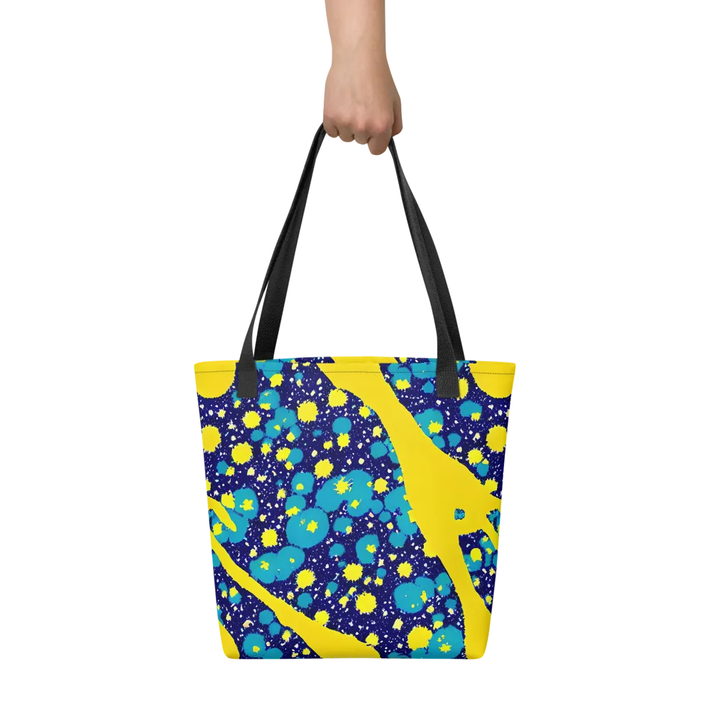 Starburst Splash on Tote Bag — Front
