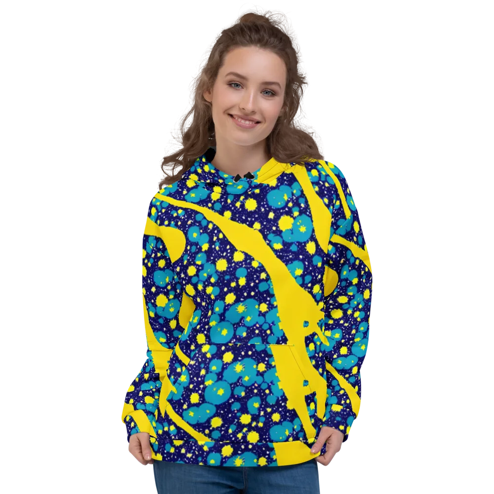 Starburst Splash on Hoodie — Front