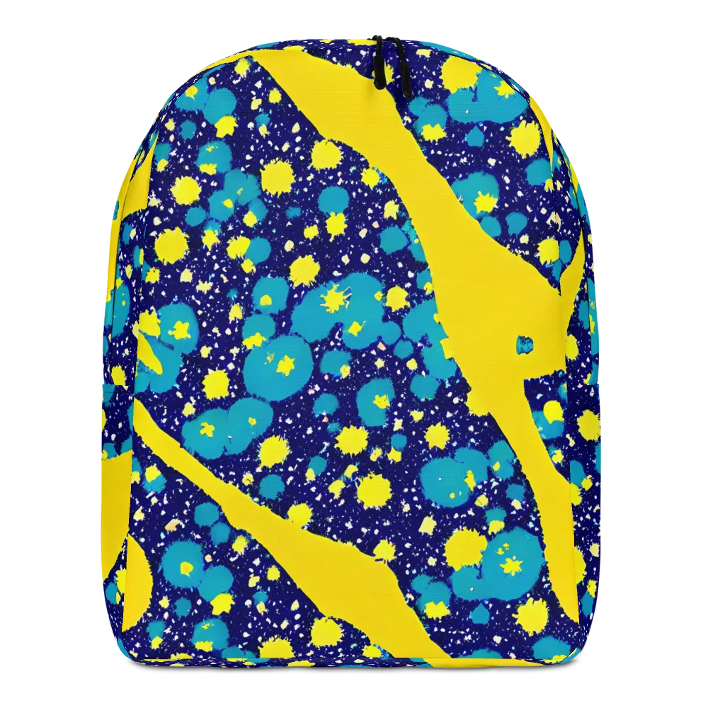 Starburst Splash on Minimalist Backpack — Front