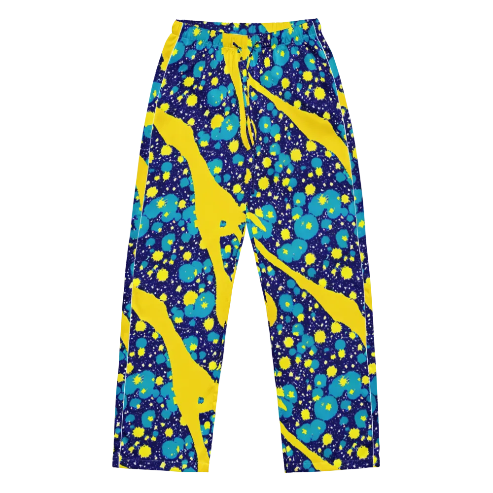 Starburst Splash on Women's Pajama Pants — Front