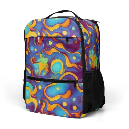 Pelton Swirl on a Utility Backpack