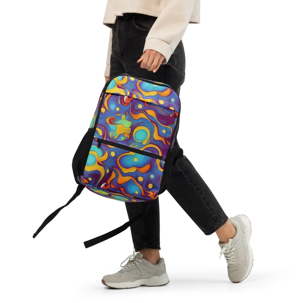 Pelton Swirl on Utility Backpack — Front