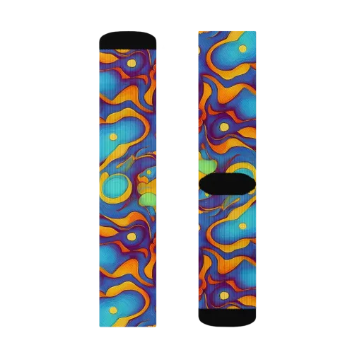 Pelton Swirl on a Socks