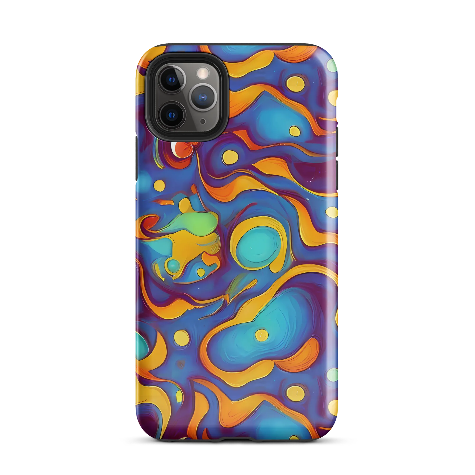 Pelton Swirl on Tough Case for iPhone® — Front