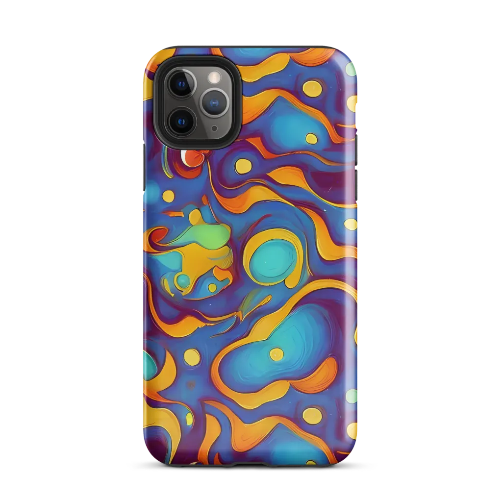 Pelton Swirl on Tough Case for iPhone® — Front
