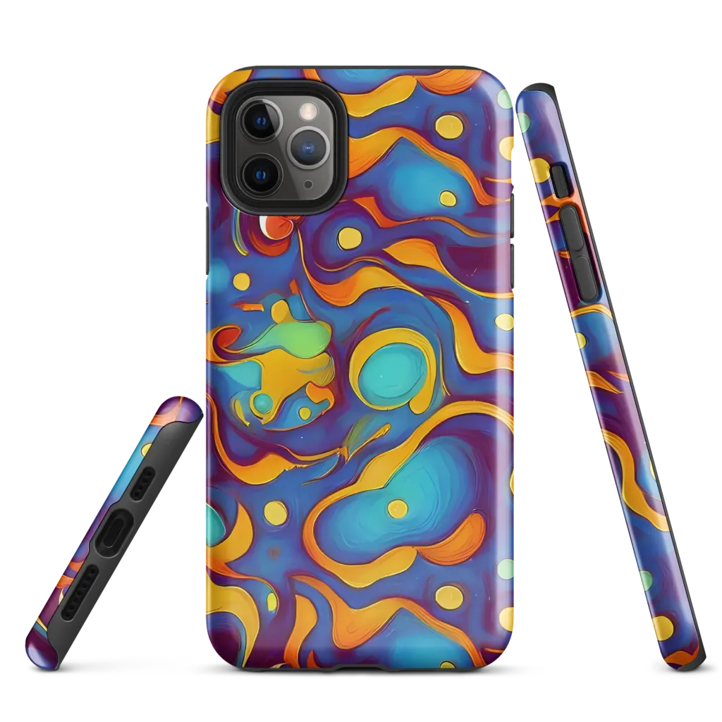 Pelton Swirl on Tough Case for iPhone® — Front