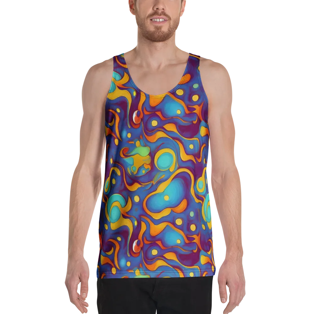 Pelton Swirl on Men's Tank Top — Front
