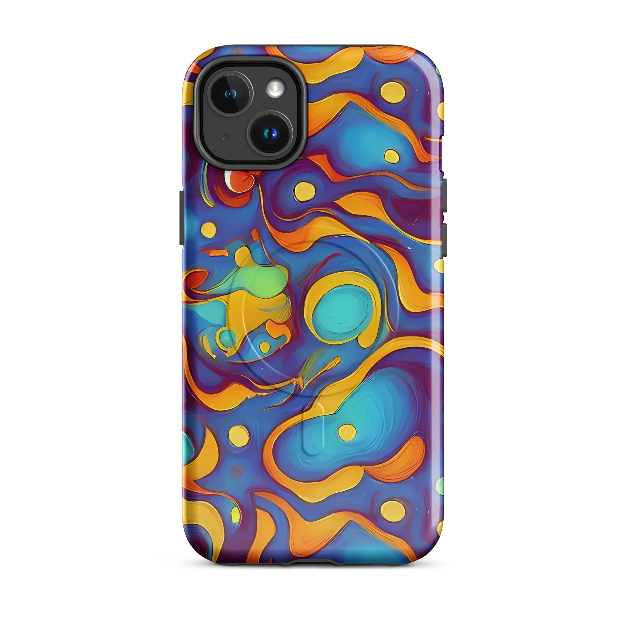 Pelton Swirl on MagSafe Tough Case for iPhone® — Front