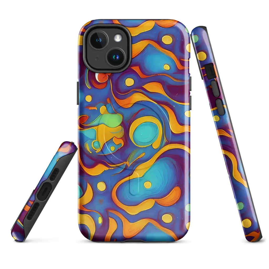 Pelton Swirl on MagSafe Tough Case for iPhone® — Front