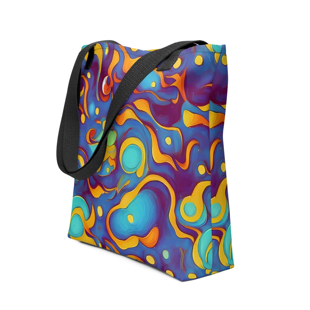 Pelton Swirl on Tote Bag — Front