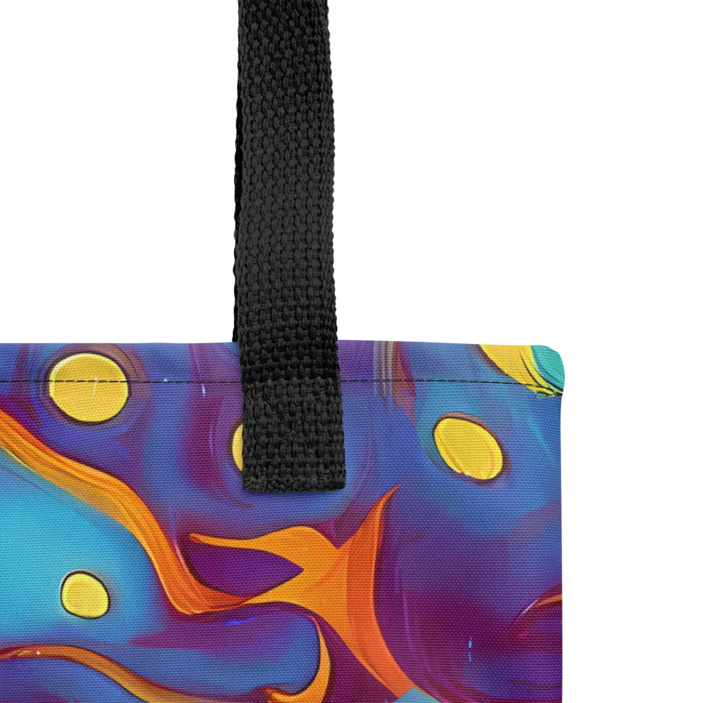 Pelton Swirl on Tote Bag — Product details