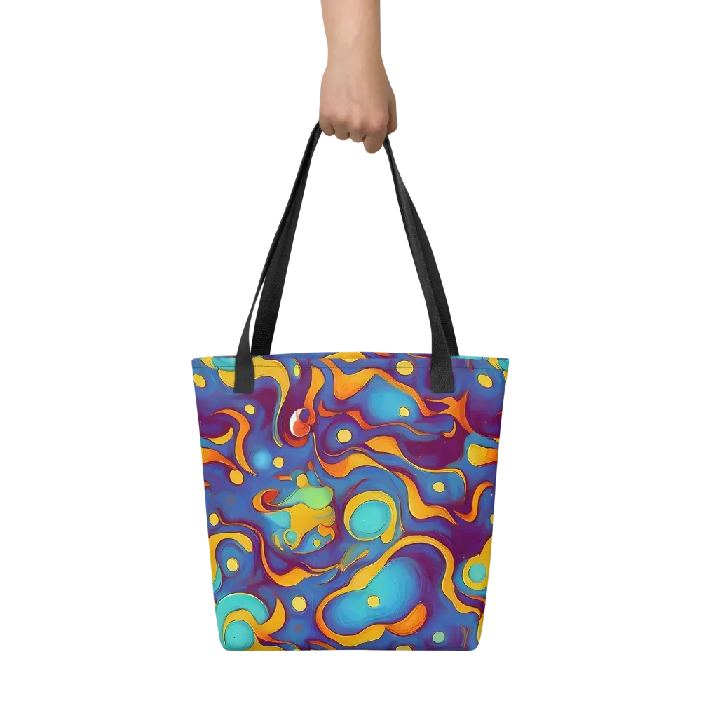 Pelton Swirl on Tote Bag — Front