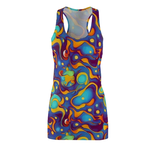 Pelton Swirl on a Racerback Dress
