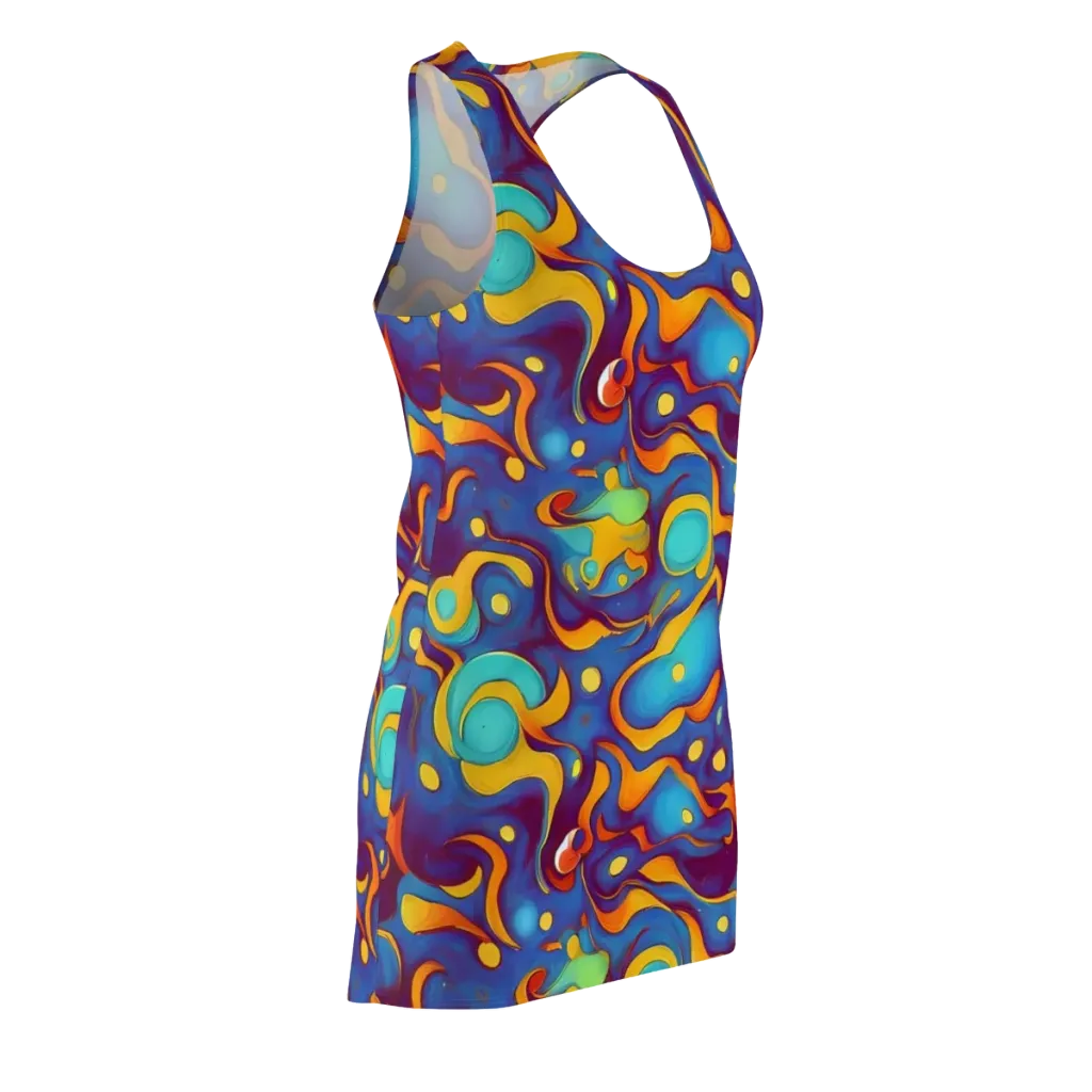 Pelton Swirl on Racerback Dress — Front Side