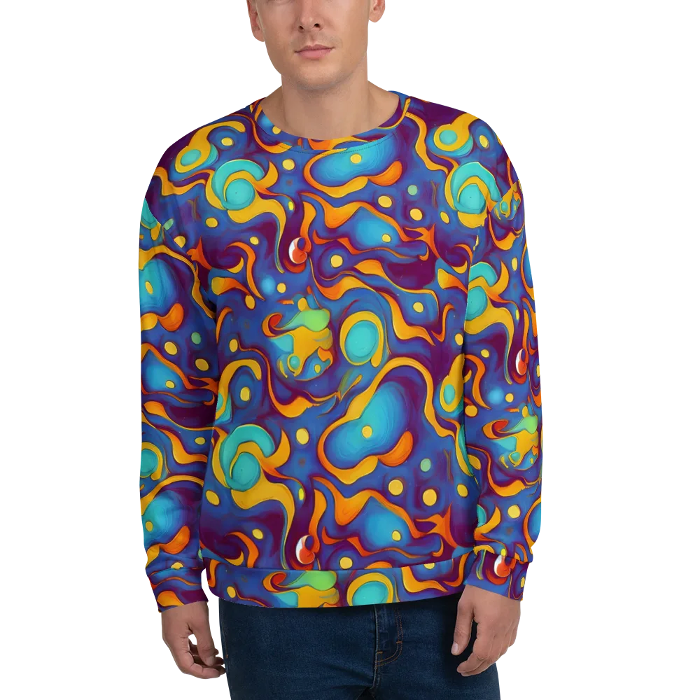 Pelton Swirl on Sweatshirt — Front