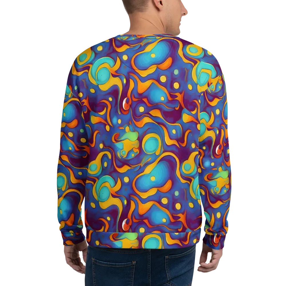 Pelton Swirl on Sweatshirt — Back