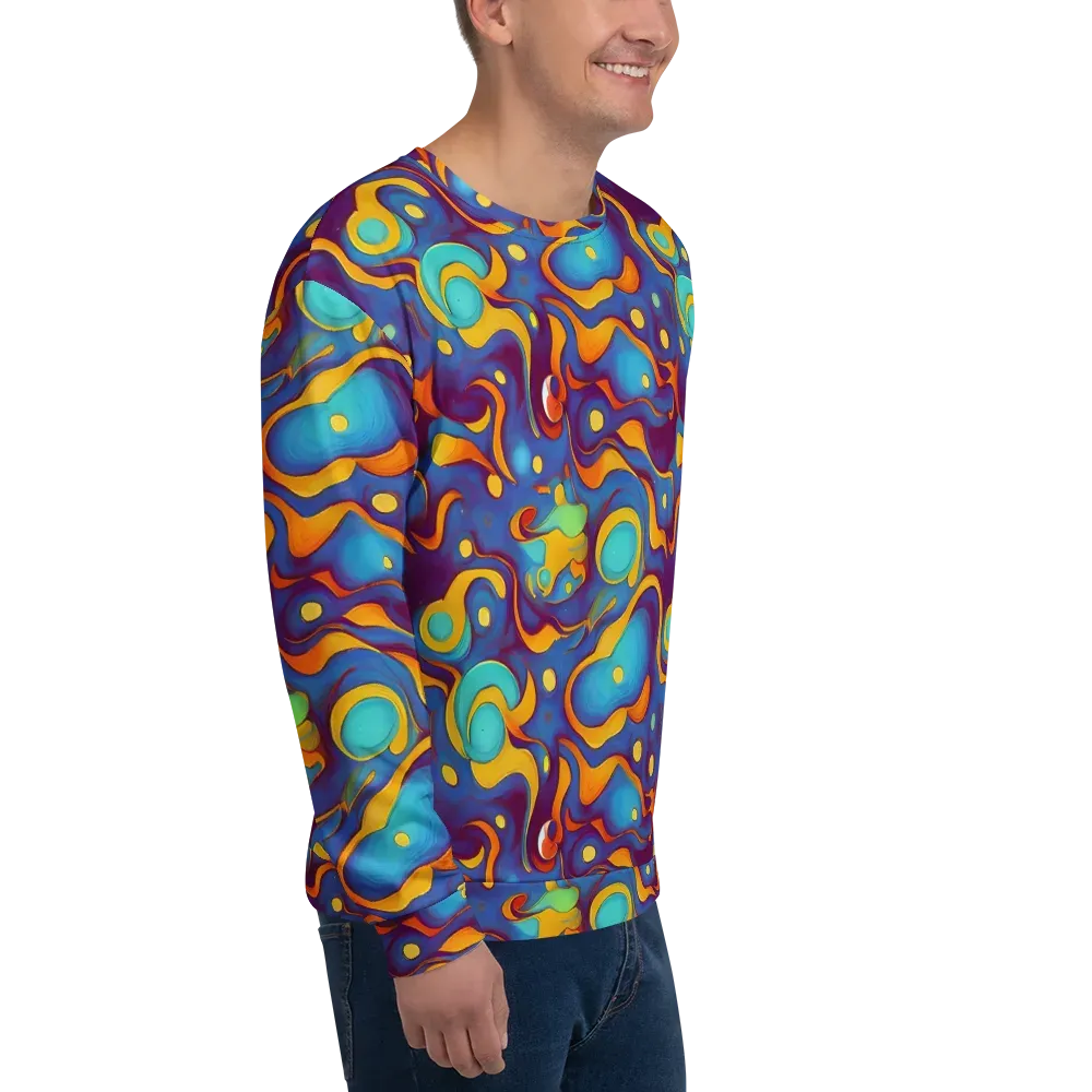Pelton Swirl on Sweatshirt — Right Front