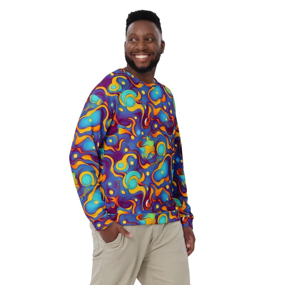 Pelton Swirl on Sweatshirt — Front