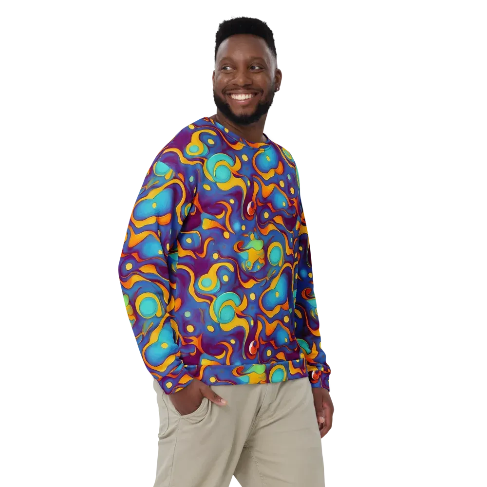 Pelton Swirl on Sweatshirt — Front
