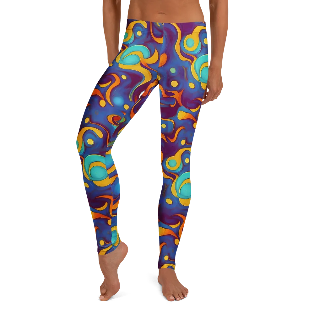 Pelton Swirl on Leggings — Front