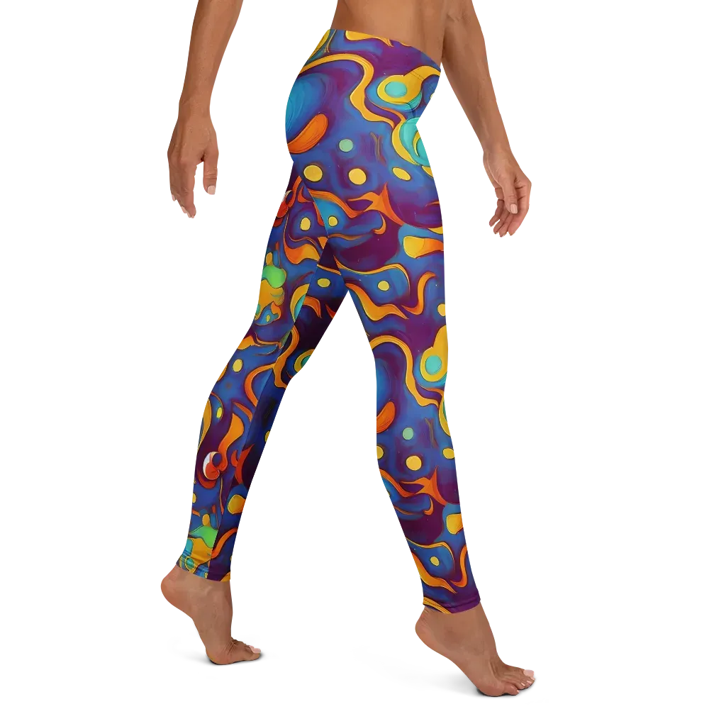 Pelton Swirl on Leggings — Right