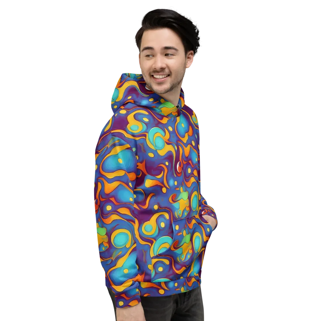 Pelton Swirl on Hoodie — Right