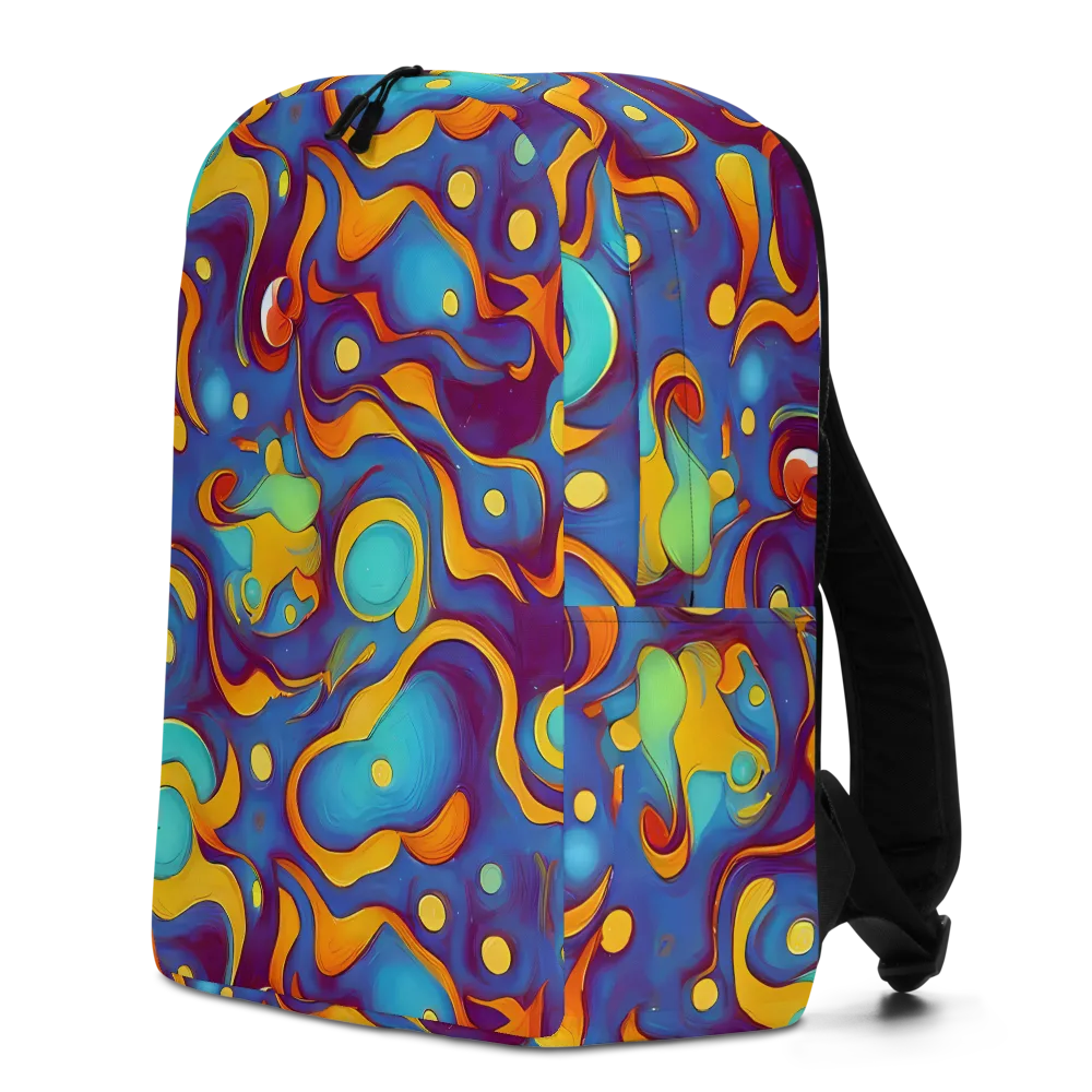 Pelton Swirl on Minimalist Backpack — Left