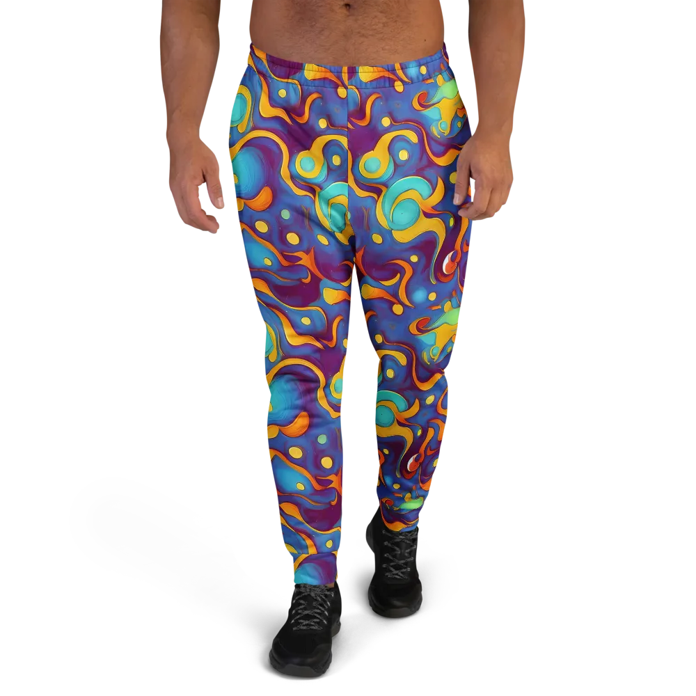 Pelton Swirl on Men's Joggers — Front