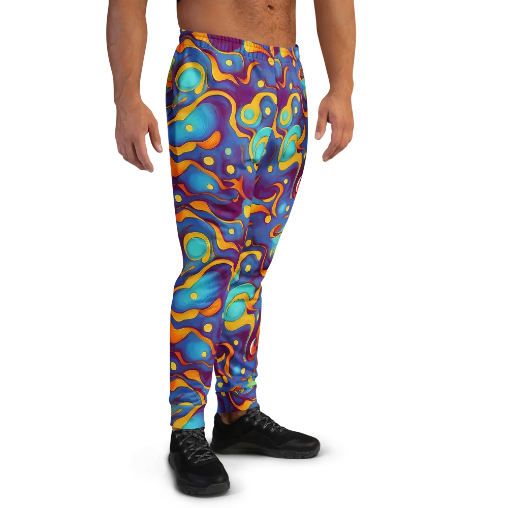 Pelton Swirl on Men's Joggers — Right