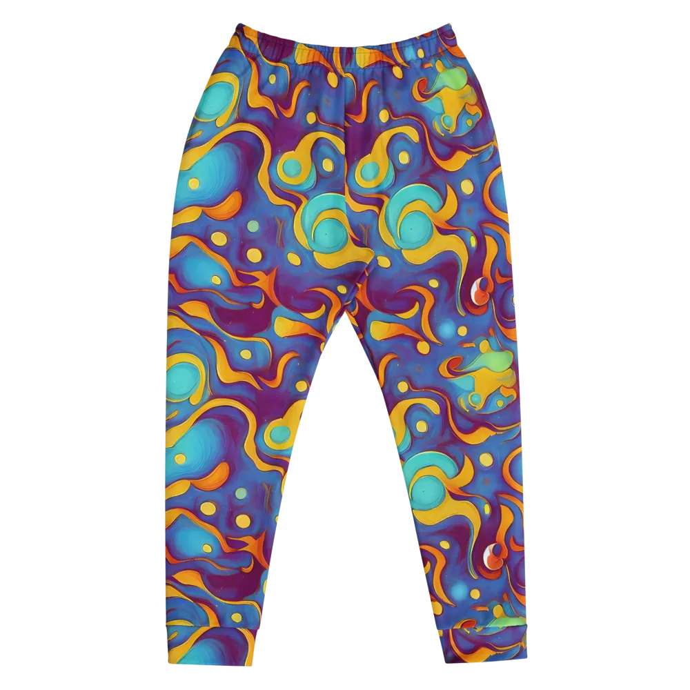 Pelton Swirl on Men's Joggers — Front
