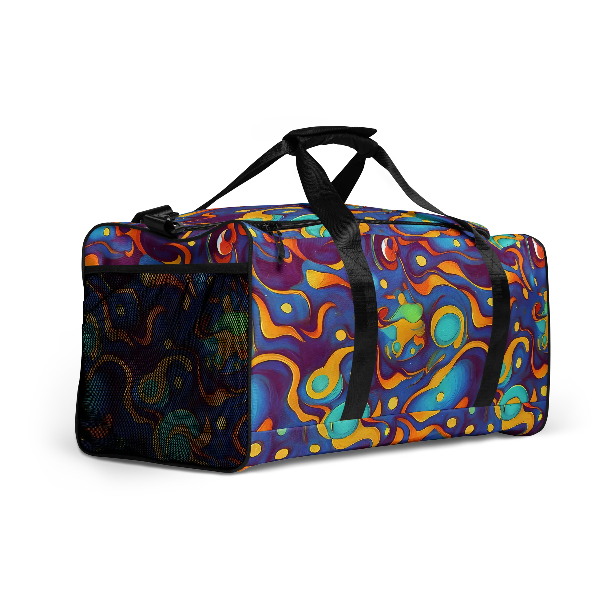 Pelton Swirl on Duffle Bag — Right Front