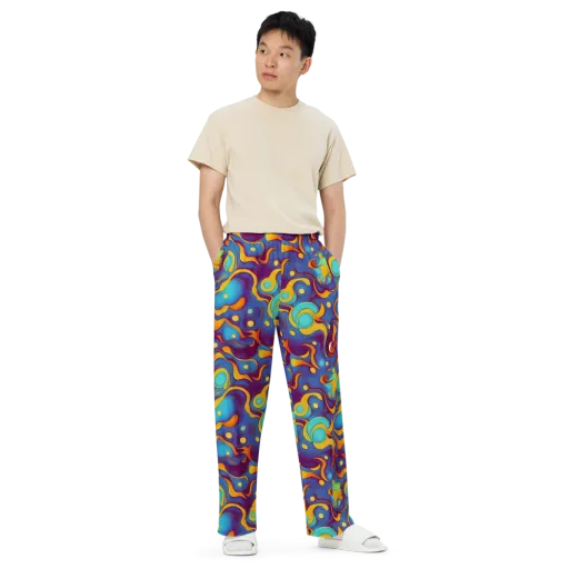Pelton Swirl on a Wide-Leg Pants