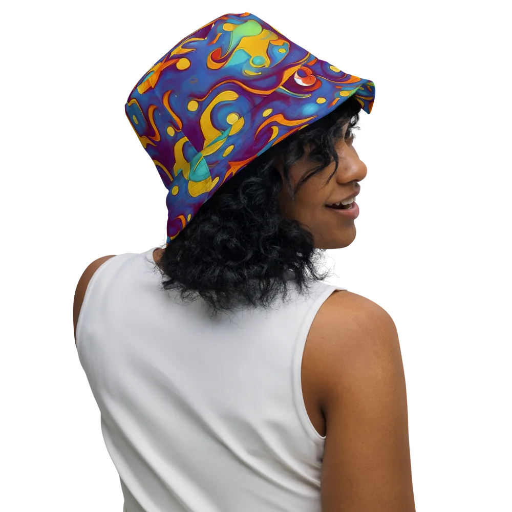 Pelton Swirl on Reversible Bucket Hat — Right Outside