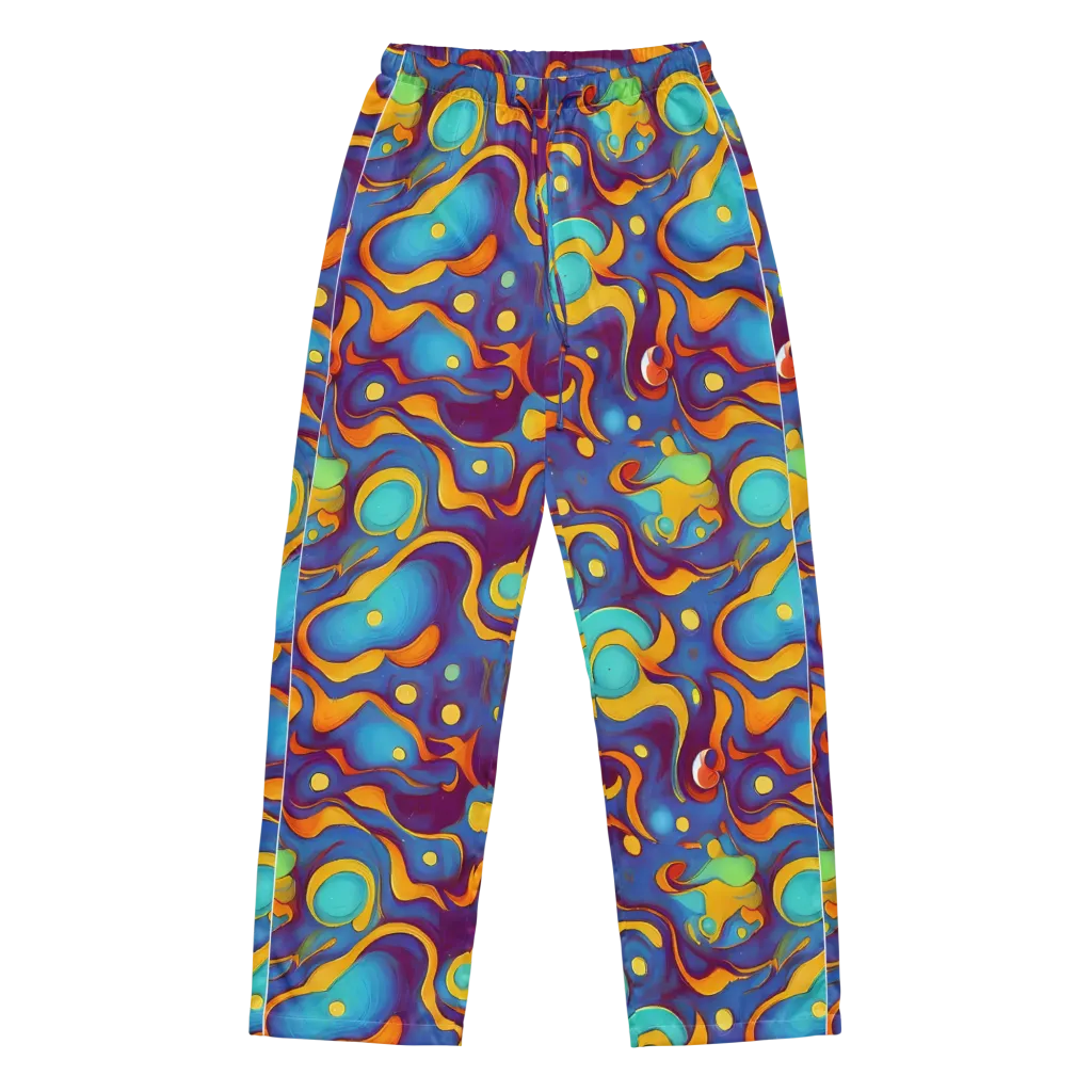 Pelton Swirl on Women's Pajama Pants — Front