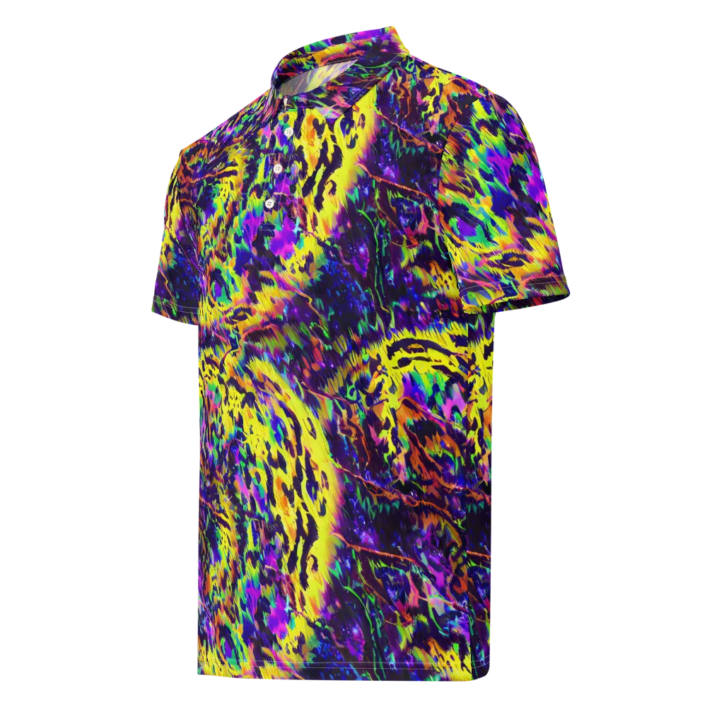 Colorstorm Noir on Men's Slim Fit Polo Shirt — Left Front