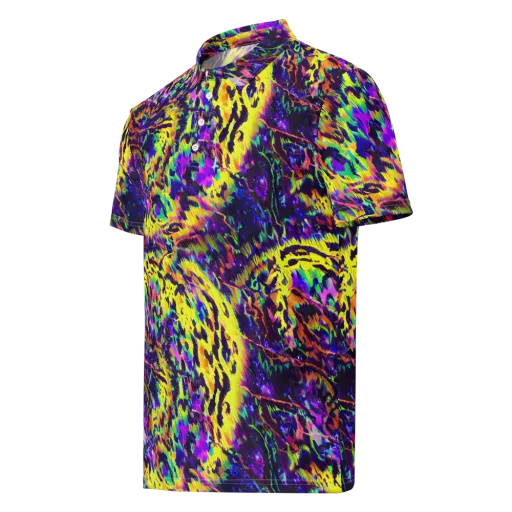 Colorstorm Noir on a Men's Slim Fit Polo Shirt