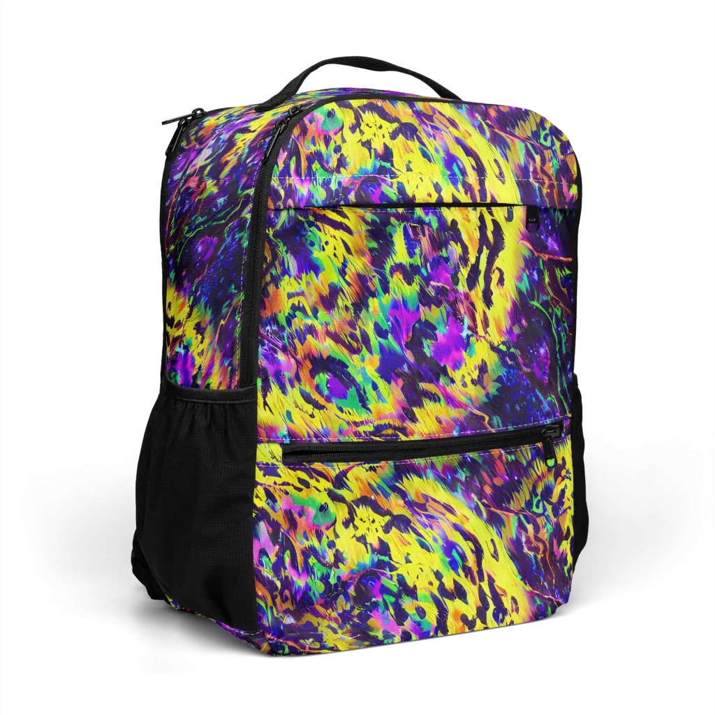 Colorstorm Noir on Utility Backpack — Right Front