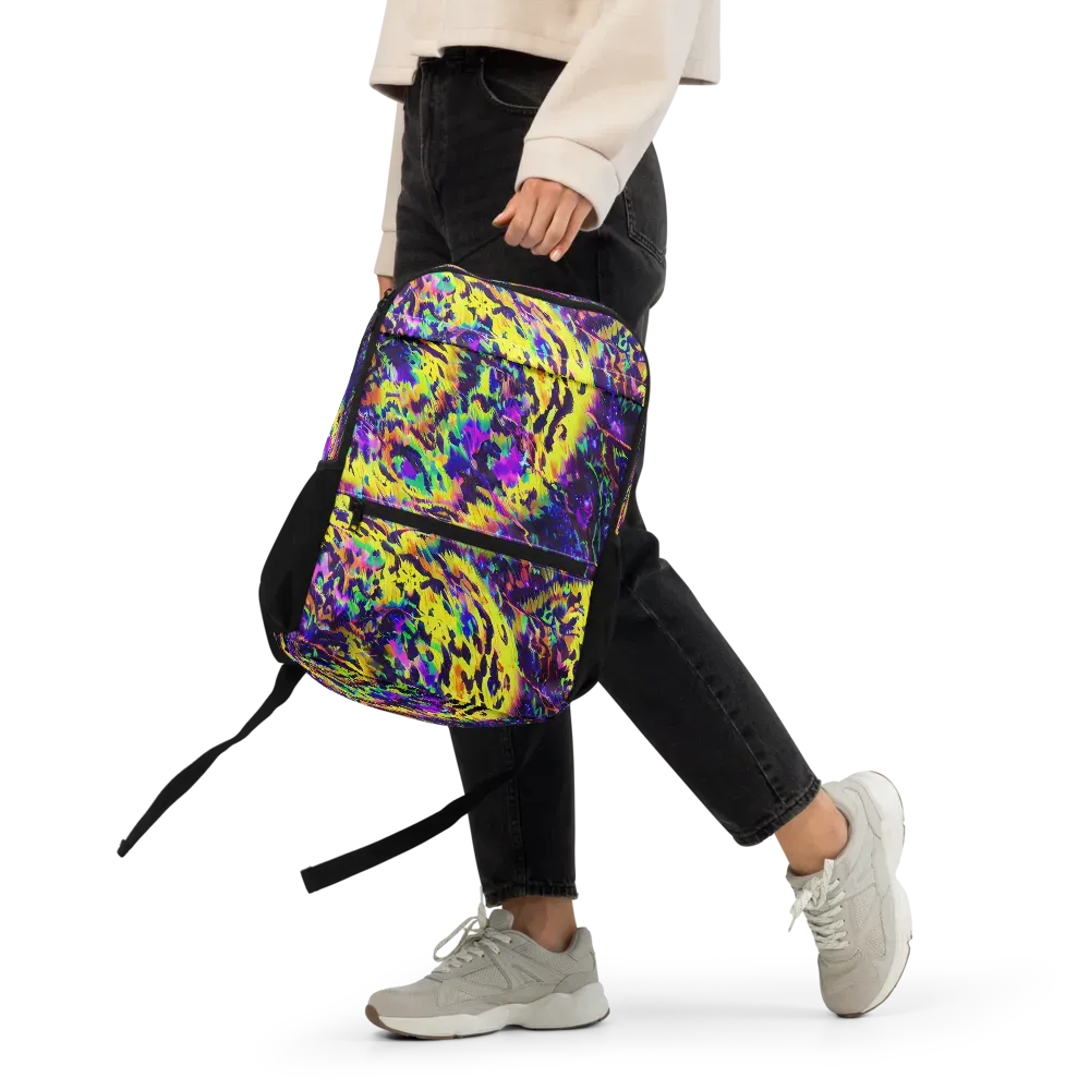 Colorstorm Noir on Utility Backpack — Front