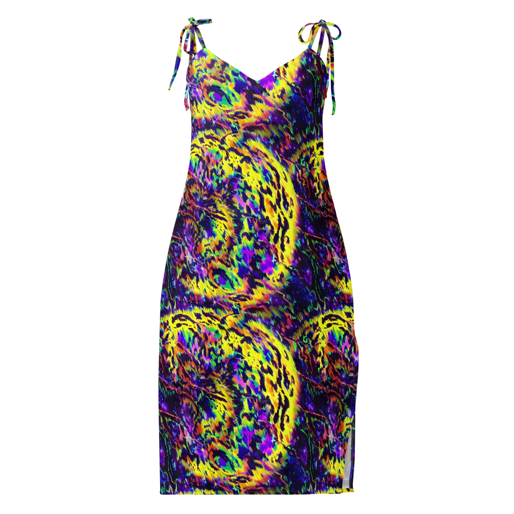 Colorstorm Noir on Slip Dress — Front