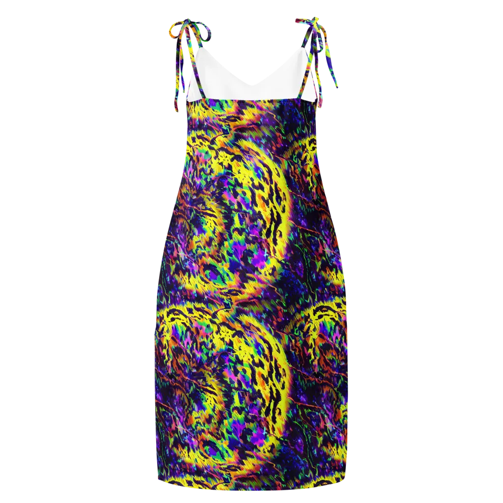Colorstorm Noir on Slip Dress — Back